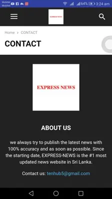 EXPRESS NEWS android App screenshot 2